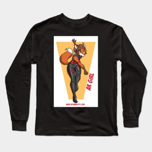 Classic AK Girl (Art by GreyofPTA) Long Sleeve T-Shirt